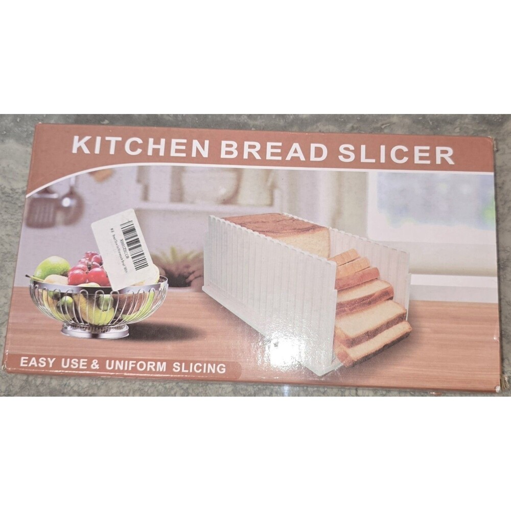 NIB Firjuty “Kitchen Bread Slicer”~(With Crumb Catcher)